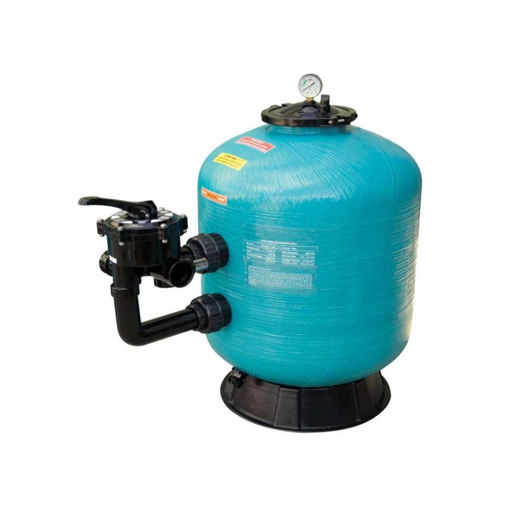 GEMAŞ “TURBIDRON-CL” YANDAN VANALI - KELEPÇELİ HAVUZ KUM FİLTRESİ