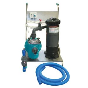 Portatif Vakum Süpürgesi - Kartuş Filtreli - 16 M3/ H - 1 HP