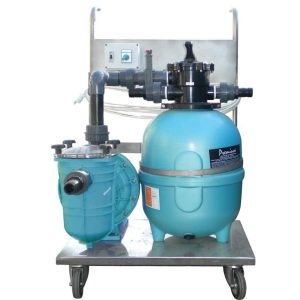 Portatif Vakum Süpürgesi - Kum Filtreli - 6 m3/h - 1/2 HP