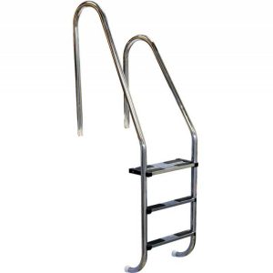 “UMUMİ HAVUZLAR İÇİN MERDİVEN - ASİMETRİK 304” MODEL PASLANMAZ ÇELİK BASAMAKLI