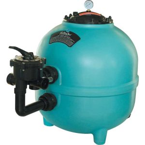 Filtre Filtrone Plastik Ø 760 mm - 2" yandan çok yollu vanası ile - 22 m³/h